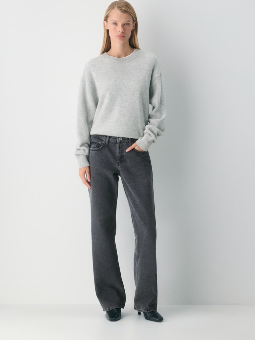 AGOLDE low rise loose jean